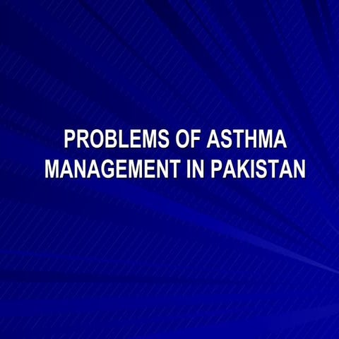 Asthma management