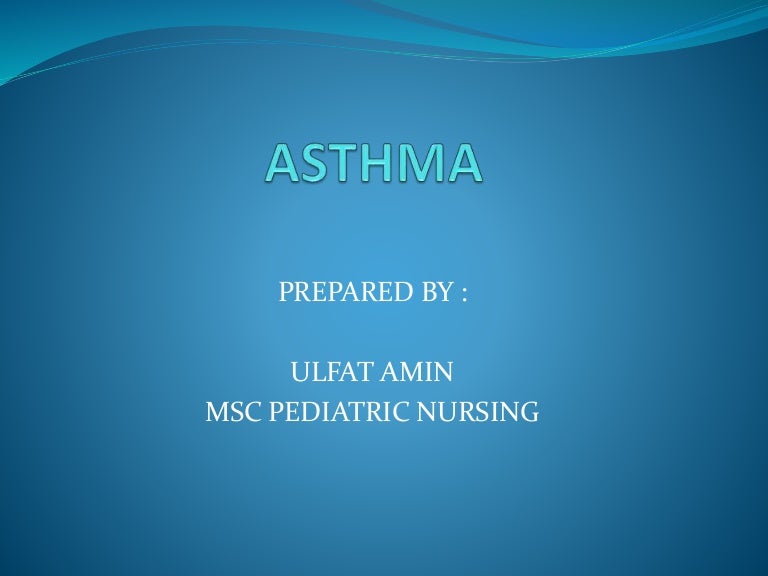 Asthma Ppt