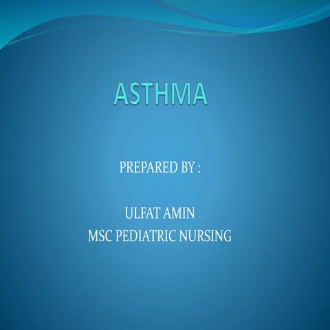 Asthma ppt