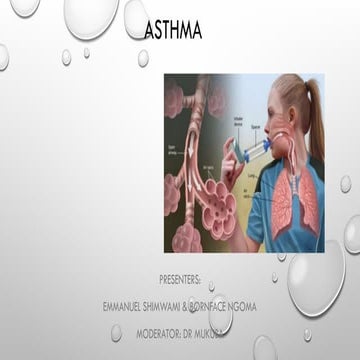 Asthma Case Presentation | PPTX