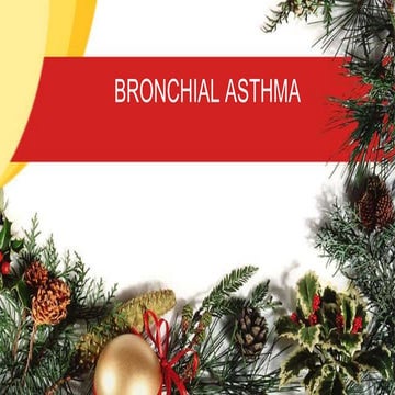 Asthmatic presentation description pptxy