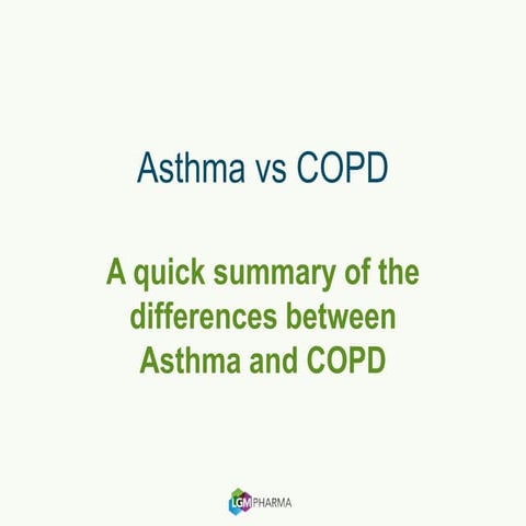 Asthma and COPD | PPT