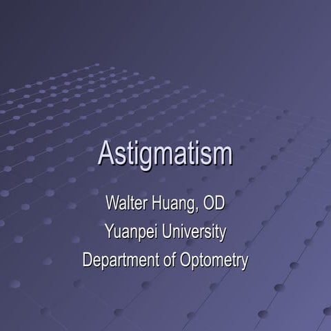Astigmatism 2
