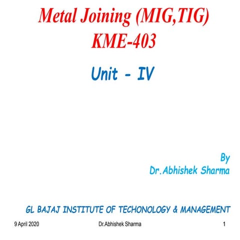 MIG,TIG Welding process