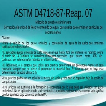 ASTM D4718-07