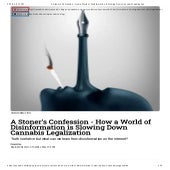 A World of Misinformation About Cannabis Legalization | PDF