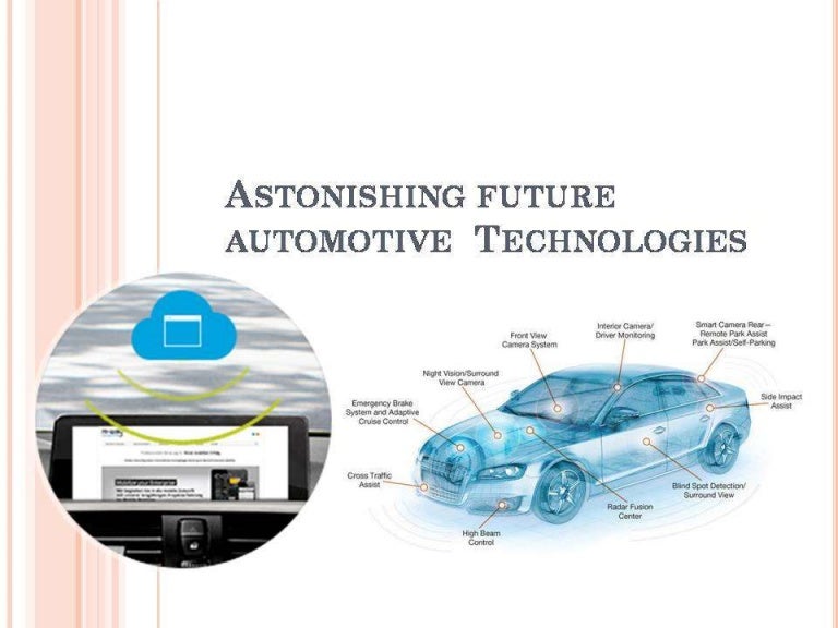Astonishing Future Automotive Technologies
