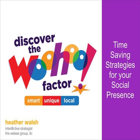 Time Saving Strategies for Managing Your Social Presence