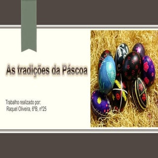 As tradições da páscoa 