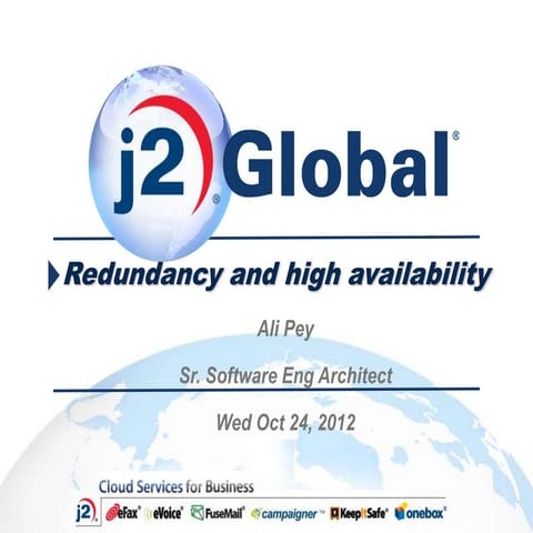 Astricon 2012 - Redundancy and High Availability