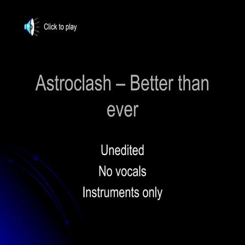 Astroclash – better than ever