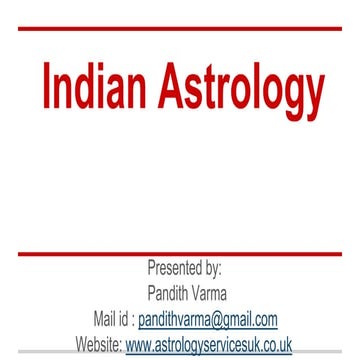 Indian Astrology | Astrology Services