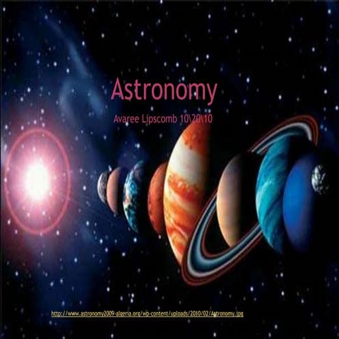 Astronmy