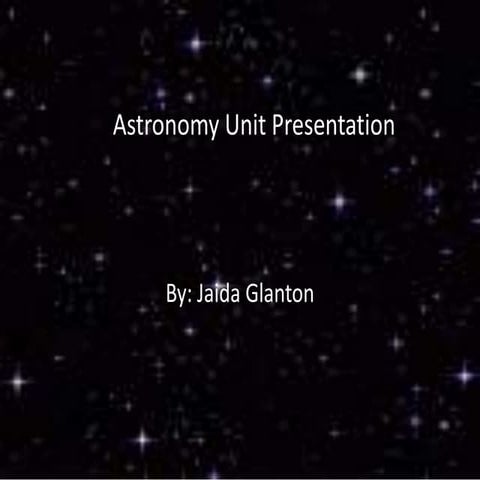 Astronmy project