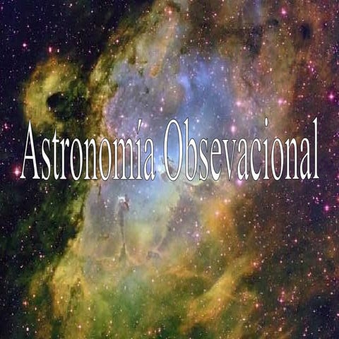 AstronomíA Observacional