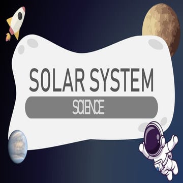 Solar System Presentation on the all planets | PPTX