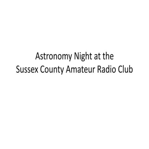 Astronomy night