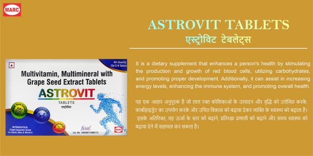 The nutritional supplement improves health by promoting the production and development of red blood cells, utilizing carbohydrates, and ensuring growth