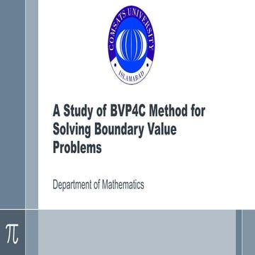 A Study Of BVP4C Method For Solving Boundary.pptx