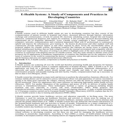 A study of components and practices in