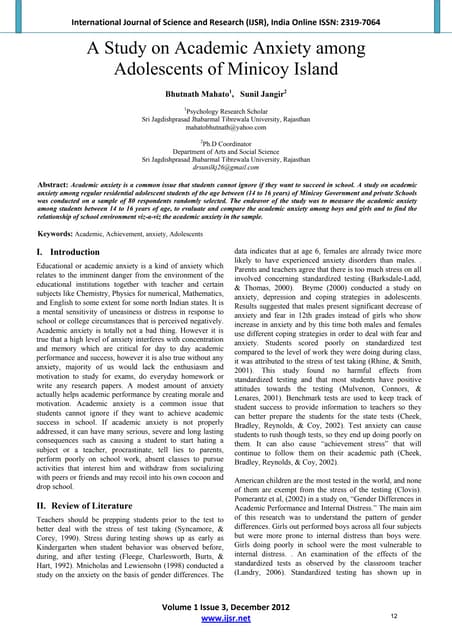 Achievement Motivation Across Gender And Different Academic Majors | PDF