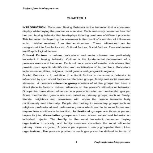 A study on consumer buying behaviour at shoppers stop