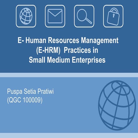 A study on e  human resources practices in