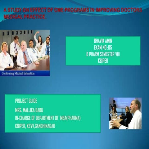 A study on effect of cme programs in improving doctors medical practice__BHAV...