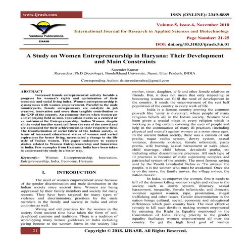 Practice and Challenges of Empowering Rural Women in Ethiopia | PPTX