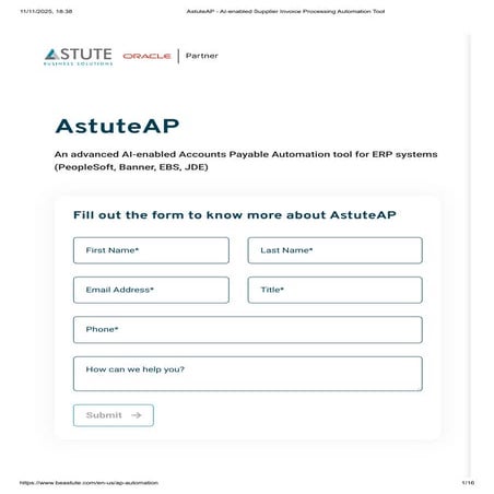 AstuteAP - AI-enabled Supplier Invoice Processing Automation Tool.pdf