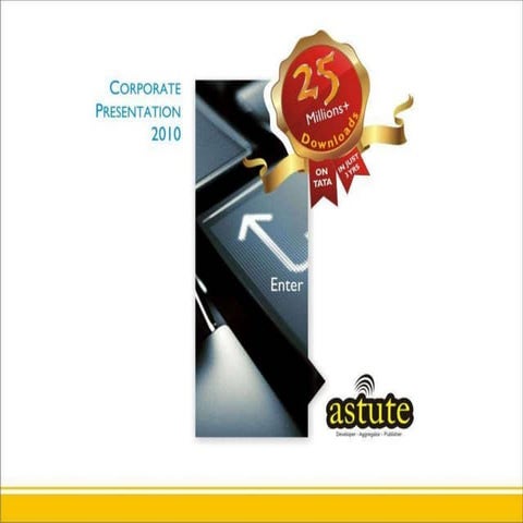 Astute Corporate Presentation
