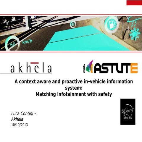 Astute symposium 2013-10-10_smart_automotiveinfotainmentsystem_lucacontini_mi...