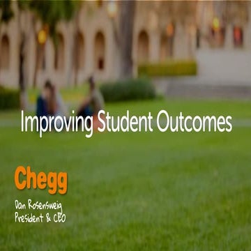 Improving Student Outcomes