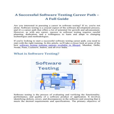 A Successful Software Testing Career Path.pdf