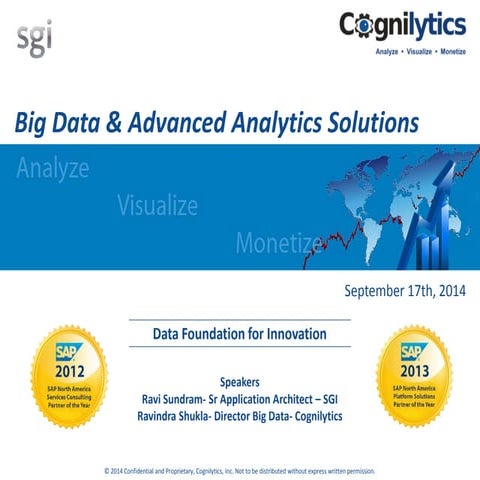 ASUG 2014 - Big Data and Advanced Analytics | PDF