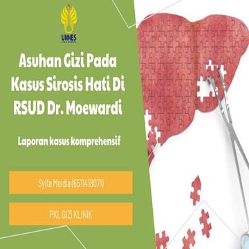 Asuhan gizi sirosis hati 