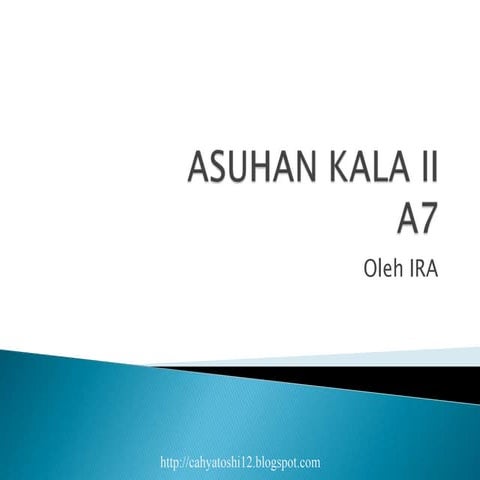 Asuhan kala II