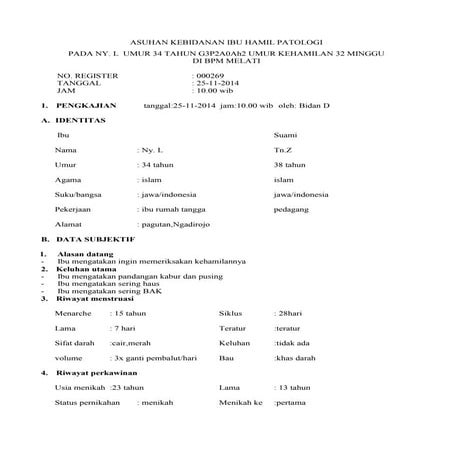 Asuhan kebidanan ibu hamil patologi,andra dewi