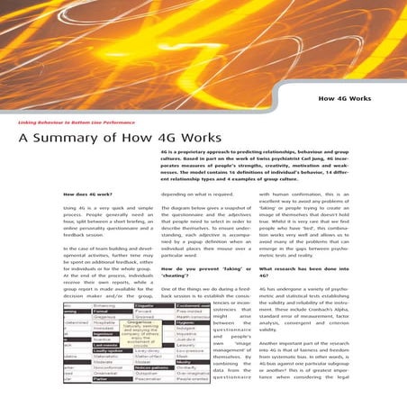 A Summary Of How 4G Works -  Four Groups