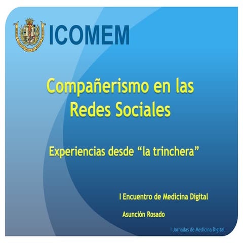 I Encuentro Medicina Digital #MeDiMad