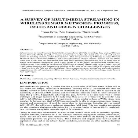 A survey of multimedia streaming in