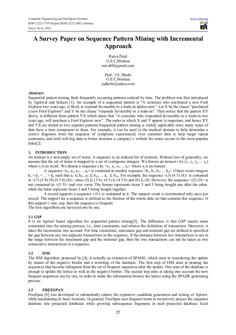 research papers on data mining