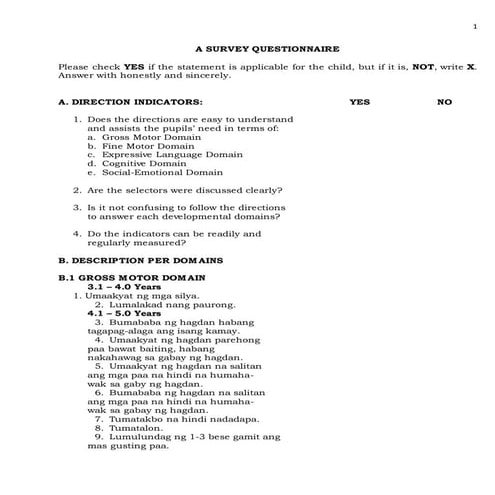 EDITED ECCD for kindergarten form in word | DOCX