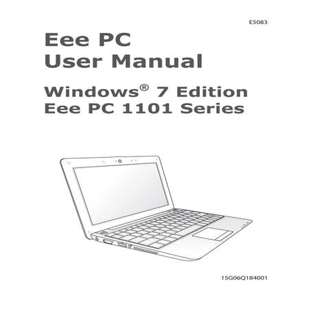 Asus eee-pc-1101 ha-netbook-manual