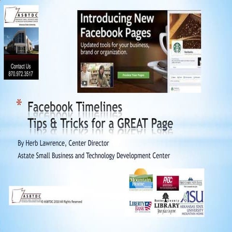 Facebook Timelines for Pages Mountain Home