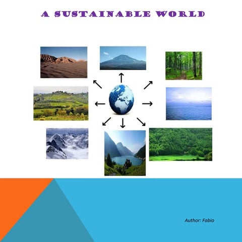 A sustainable world