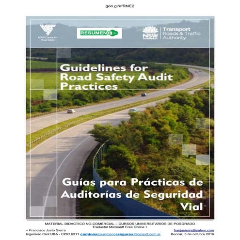 Asv guías y práctica ngs au 2011