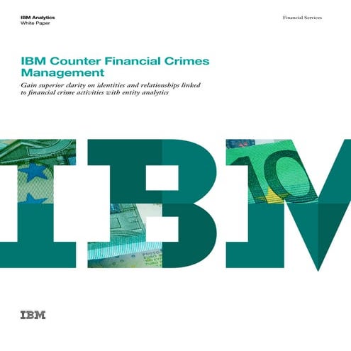 IBM Counter Financial Crimes Management
