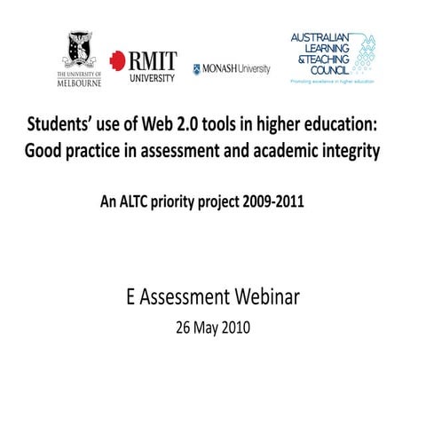 Asw2 a webinar slides slideshare