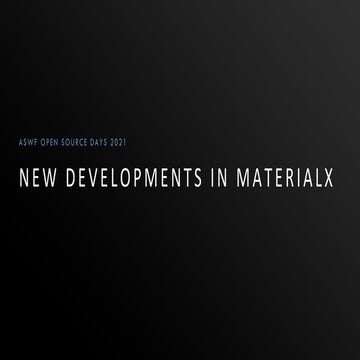 Academy Software Foundation on MaterialX | SIGGRAPH 2021 